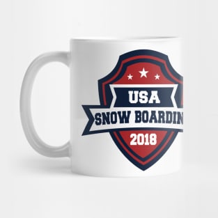 USA Snow Boarding Pyeongchang 2018! Mug